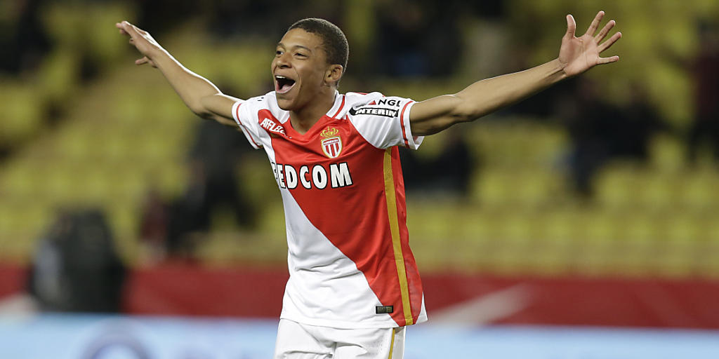 Kylian Mbappé von der AS Monaco ist eines der grossen Nachwuchstalente im französischen Fussball