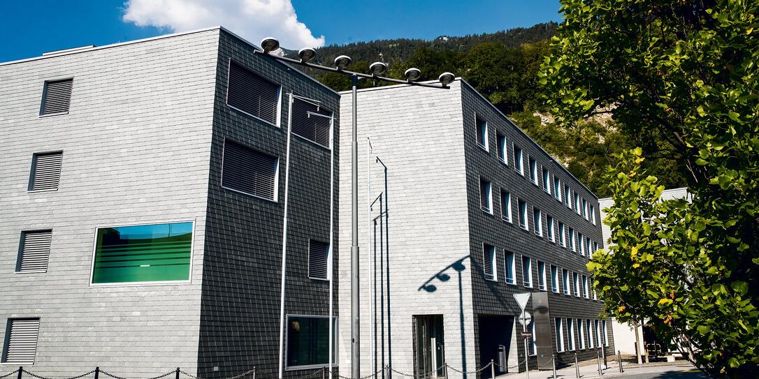 Gerichtsgebäude in Vaduz Gerichtsgebäude in Vaduz