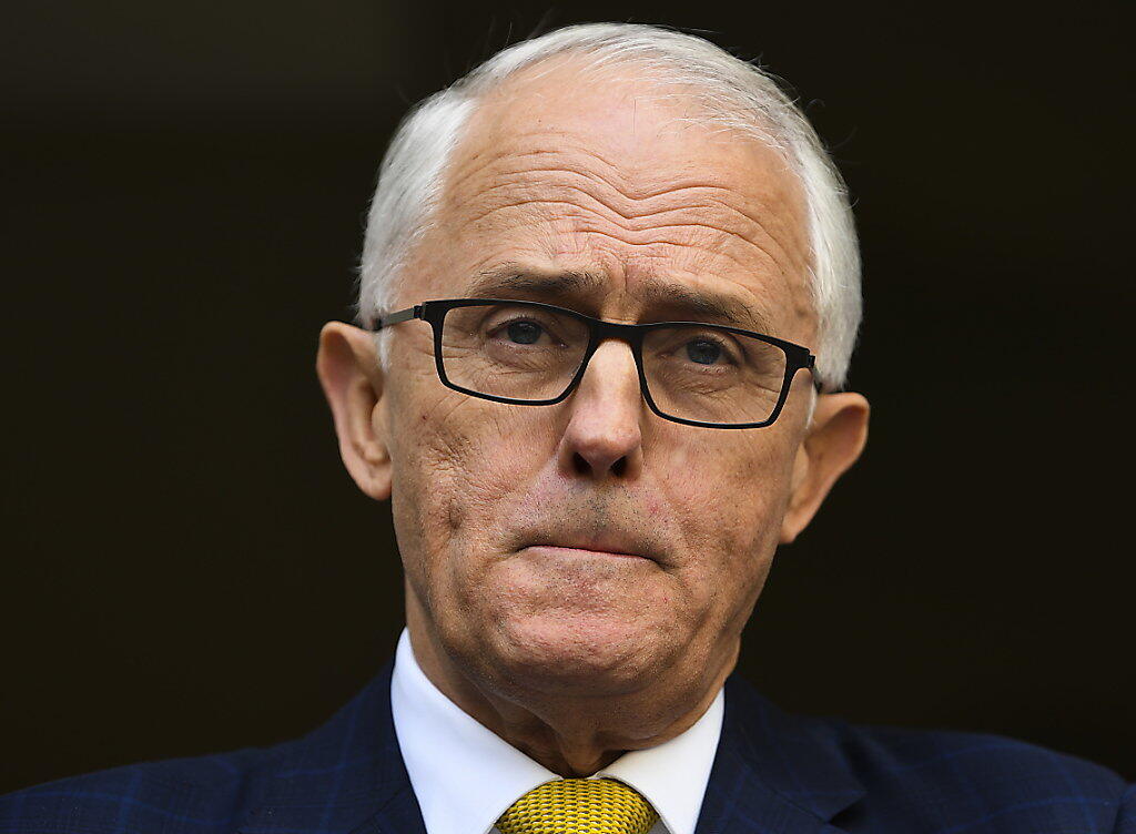 Ihm laufen die Minister davon: der australische Regierungschef Malcolm Turnbull. (Archivbild)
