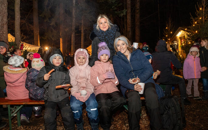 Nikolaus im Walde, Schellenberg (07.12.2024)