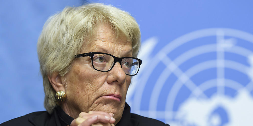 "Die Augen dieses Buben werde ich nie vergessen": Die ehemalige UNO-Chefanklägerin Carla del Ponte. (Archivbild)