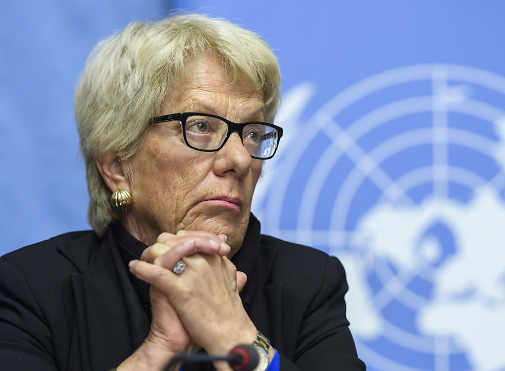 "Die Augen dieses Buben werde ich nie vergessen": Die ehemalige UNO-Chefanklägerin Carla del Ponte. (Archivbild)