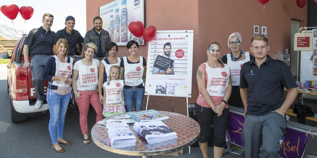 Blutstammzellspende Coop Schaan 150822