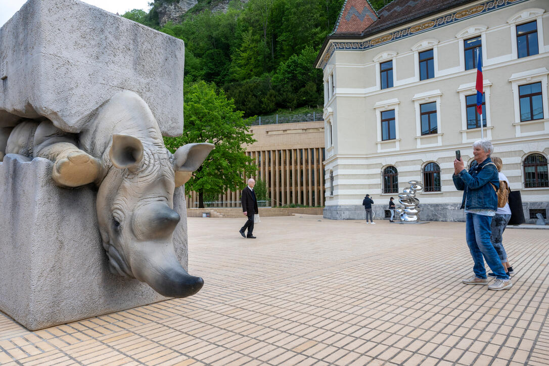 240430 Bad Ragartz in  Vaduz auf dem Peter-Kaiser-Platz&nbsp;