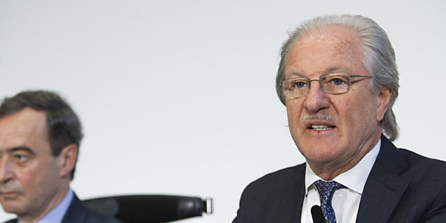Holcim-Präsident Reitzle (r.) wirbt für die Grossfusion (Archiv) Holcim-Präsident Reitzle (r.) wirbt für die Grossfusion (Archiv)