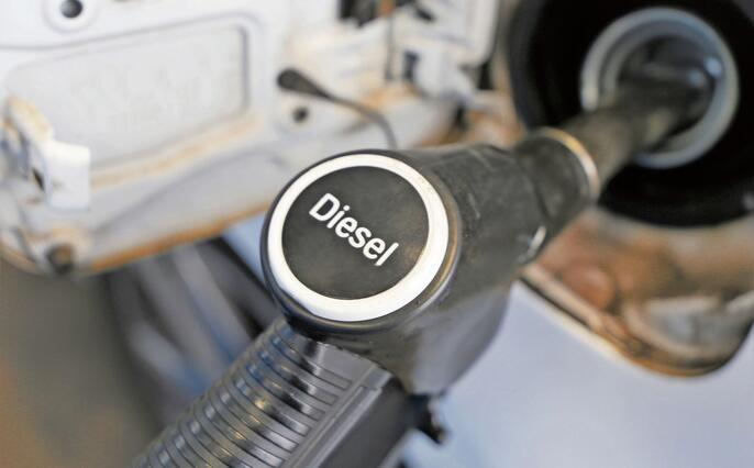Refuel with diesel
