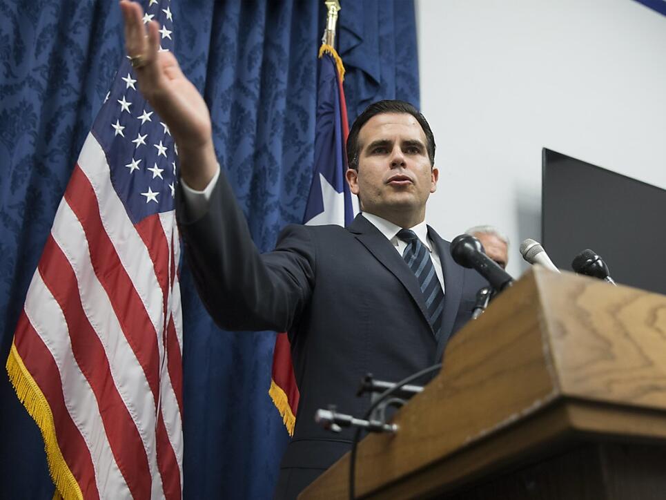 Will Puerto Rico zum 51. US-Bundesstaat machen: Gouverneur Ricardo Rossello. (Archivbild)