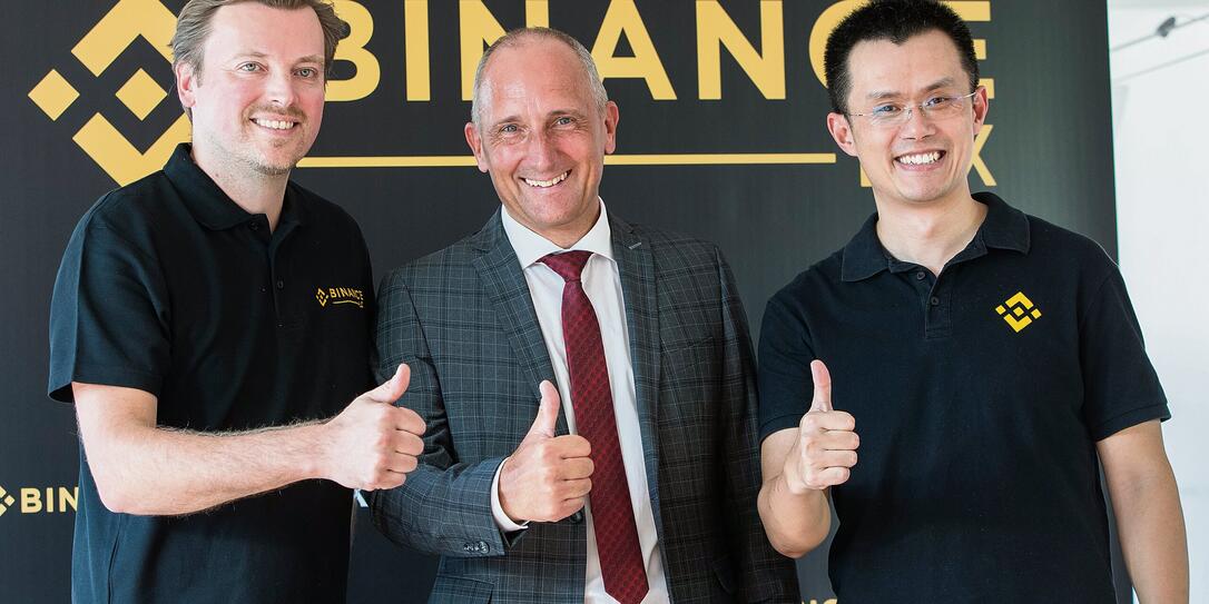 LCX und Binance Event in Vaduz