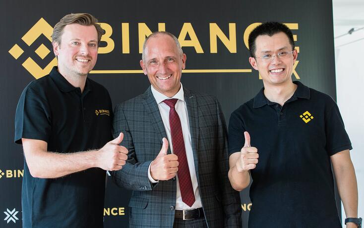 LCX und Binance Event in Vaduz