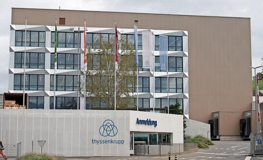 230919 Symbolfoto Thyssenkrupp Presta in Eschen