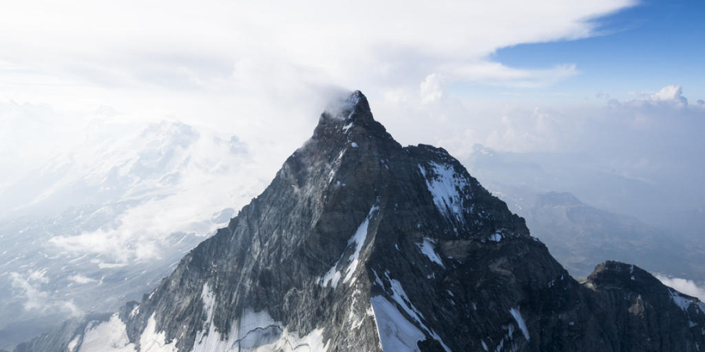 Seine Verehrer kann man sich bekanntlich nicht aussuchen - das gilt auch für das Matterhorn, an dem offensichtlich auf die rechtspopulistische Partei AfD gefallen findet. (Symbolbild).