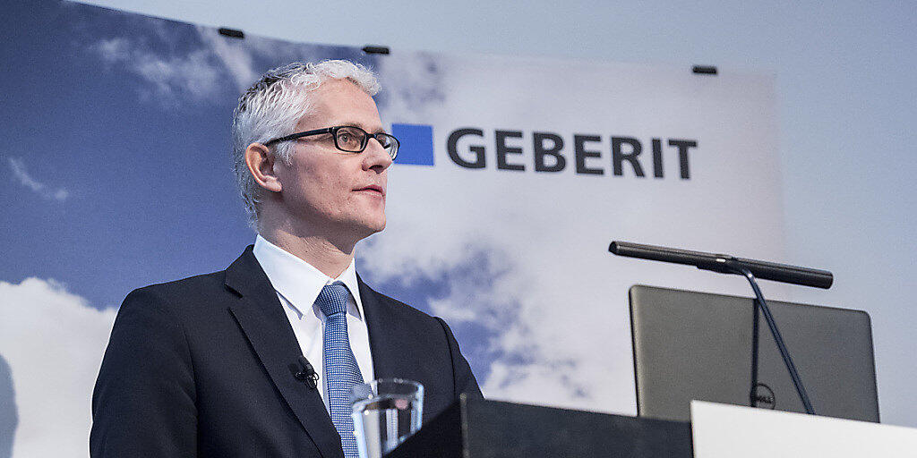Geberit-Chef Christian Buhl kann für 2018 ein neues Rekordergebnis verkünden. (Archiv)