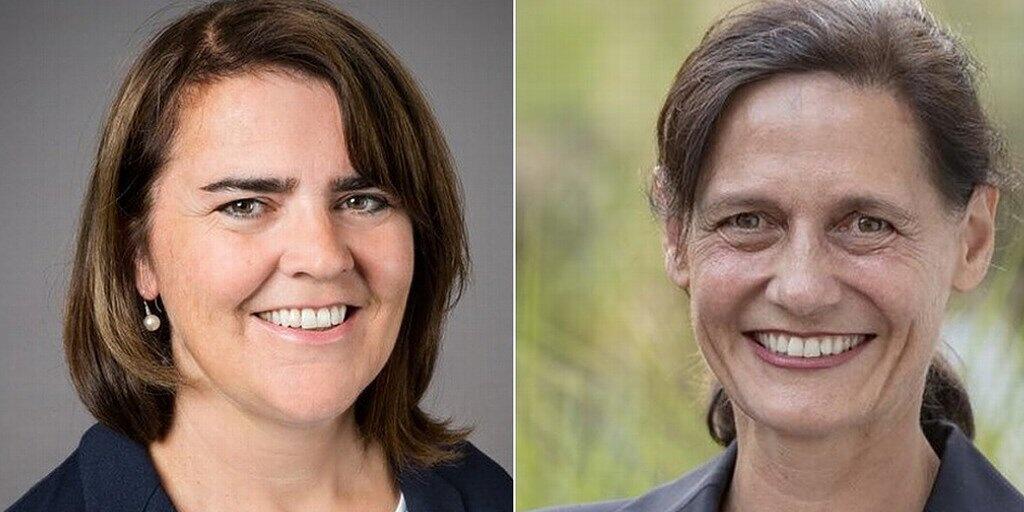 Sie beide könnten Geschichte schreiben und als erste Frauen ihre Kantone im Parlament vertreten: Antonia Fässler, CVP Appenzell Innerrhoden (links) und Monika Rüegger, SVP Obwalden. (Archivbild) Sie beide könnten Geschichte schreiben und als erste Frauen ihre Kantone im Parlament vertreten: Antonia Fässler, CVP Appenzell Innerrhoden (links) und Monika Rüegger, SVP Obwalden. (Archivbild)