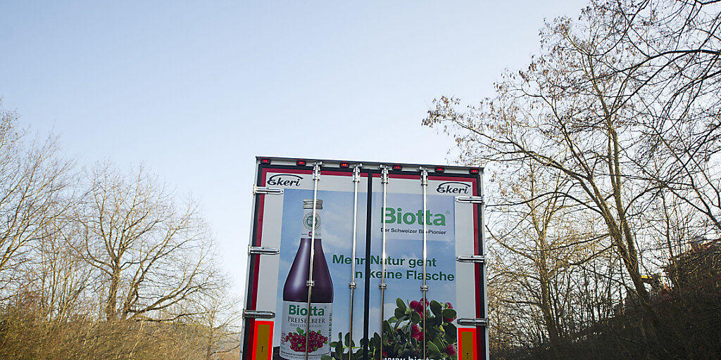Die Biosaft-Marke Biotta geht gemeinsam mit ihrer Muttergesellschaft Thurella in neue Hände über: Der Lebensmittelproduzent Orior greift hier zu. (Archiv)