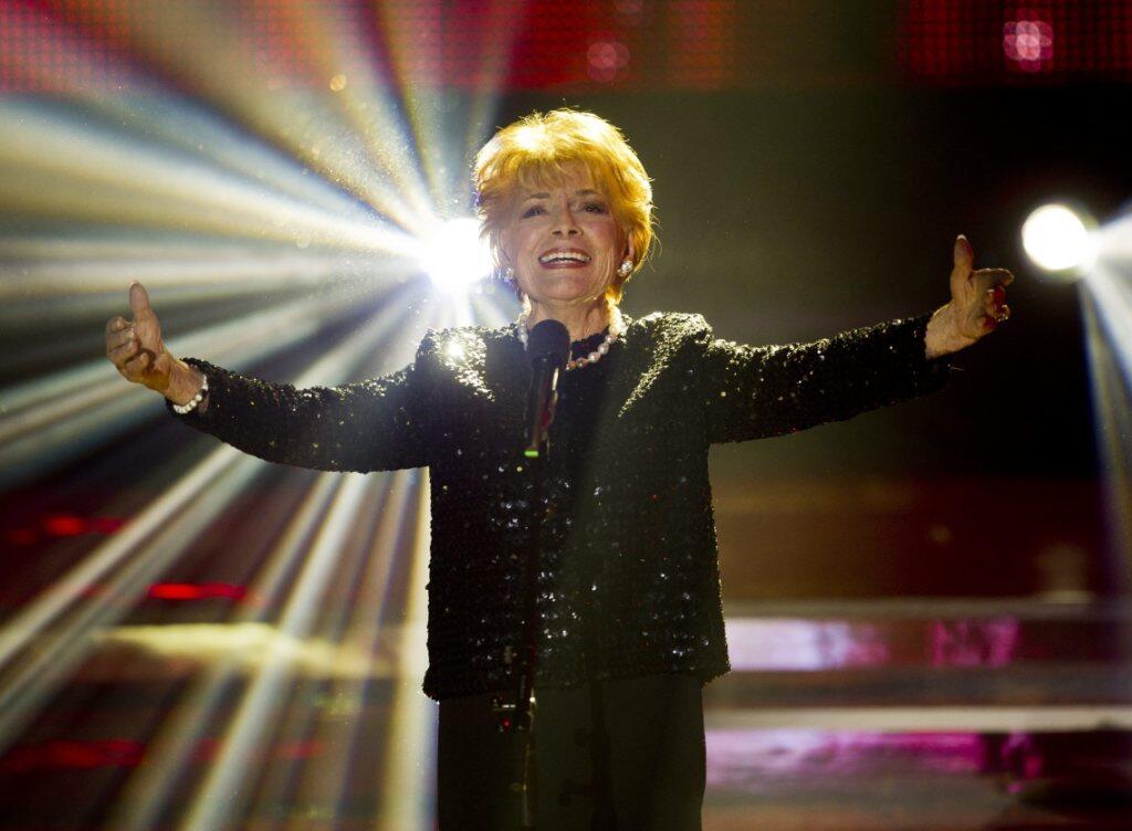 Sie blieb die einzige Schweizerin, die den Eurovision Song Contest je gewann: Lys Assia starb am Samstag mit 94 Jahren. Das Archivbild zeigt sie bei einem Auftritt im Jahr 2011.