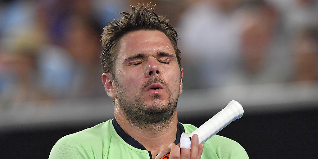 Für Stan Wawrinka ist das Comeback am Australian Open in Melbourne beendet