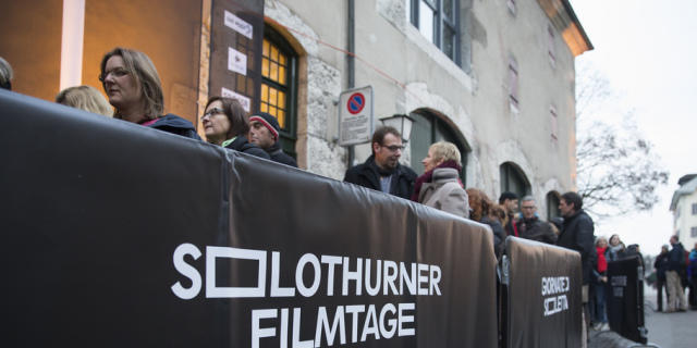 Besucher der 50. Solothurner Filmtagen