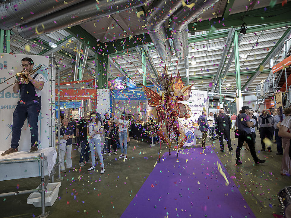 Inspiration ist das Schwerpunktthema der am Freitag in Basel eröffneten Frühjahresmesse muba 2018.