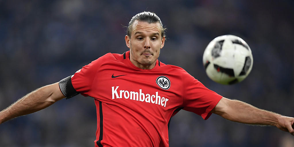 Der Frankfurter Alexander Meier schoss den einzigen Treffer der Partie Der Frankfurter Alexander Meier schoss den einzigen Treffer der Partie