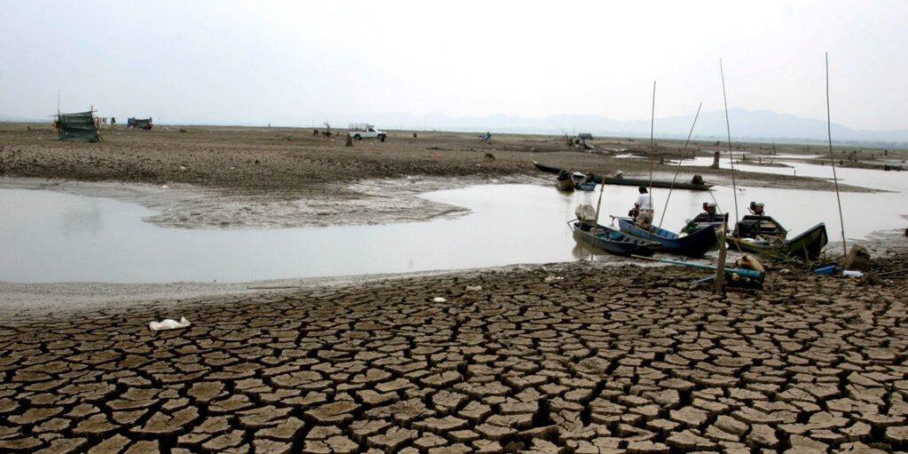 Der Ausstoss von Treibhausgasen in Kombination mit dem Wetterphänomen El Nino führt laut Forschern zu heissem, trockenem Klima. (Archivbild)