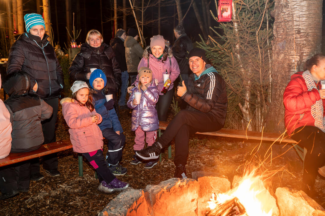 Nikolaus im Walde, Schellenberg (07.12.2024)
