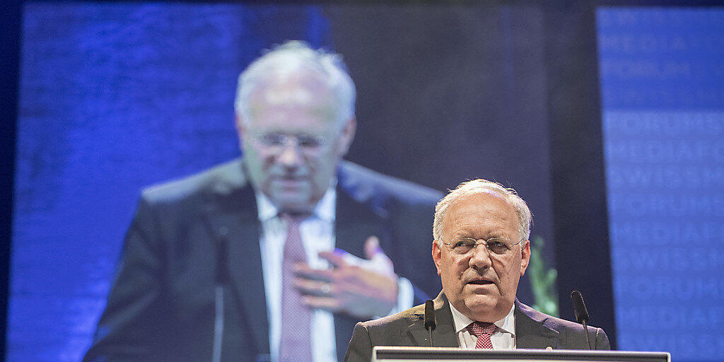 Bundesrat Johann Schneider-Ammann war bereits bei der ersten Austragung des Swiss Media Forum in Luzern dabei und kehrte vor seinem Rückzug aus der Landesregierung noch einmal zurück.