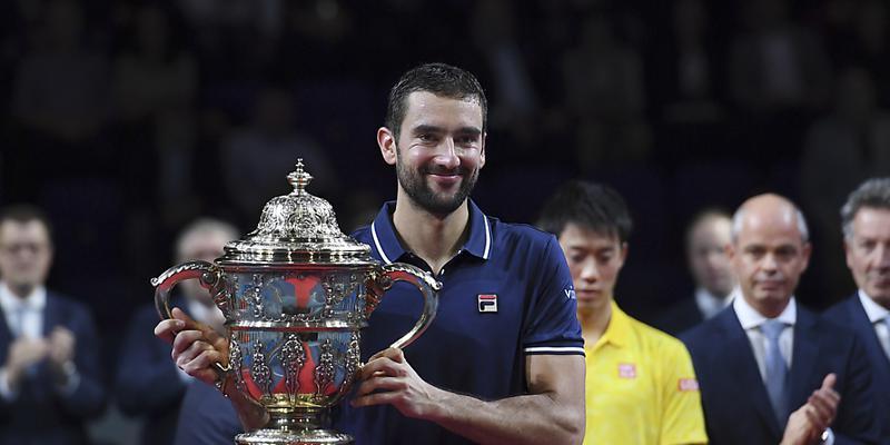 Marin Cilic ist der strahlende Sieger der Swiss Indoors