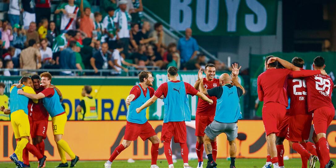 Oesterreich Liechtenstein Fussball UEFA Play-Off Conference League FC Vaduz - SK Rapid Wien