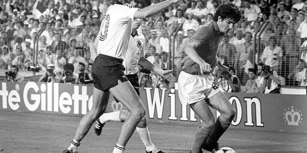 Paolo Rossi erlangte an der WM 1982 in Spanien Legendenstatus Paolo Rossi erlangte an der WM 1982 in Spanien Legendenstatus
