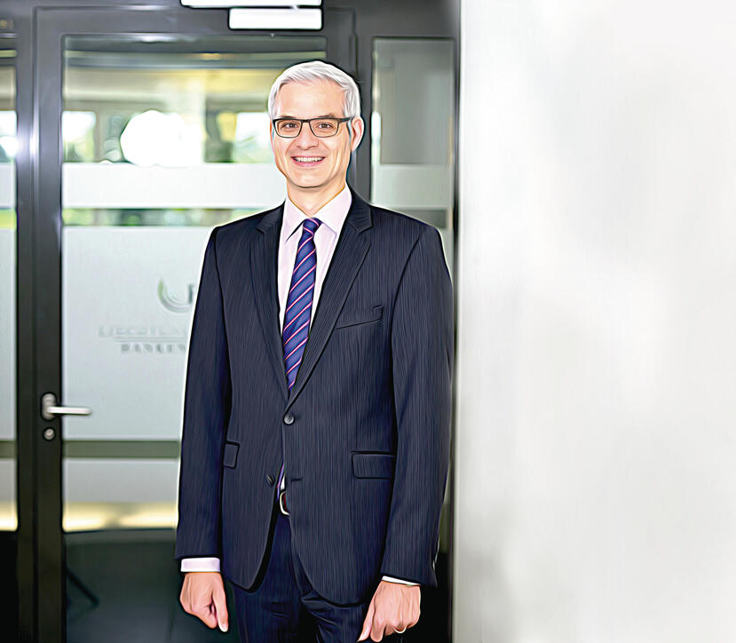 Rafik Yezza, stellvertretender Geschäftsführer des Liechtensteinischen Bankenverbandes