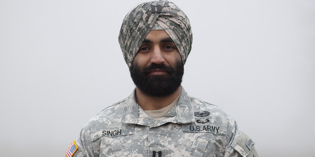 In der US-Armee bereits erlaubt und künftig auch für Polizisten in New York: Sikhs mit Turban und Bart. (Archivbild)
