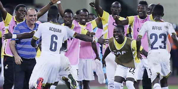 Ghana feiert den Finaleinzug
