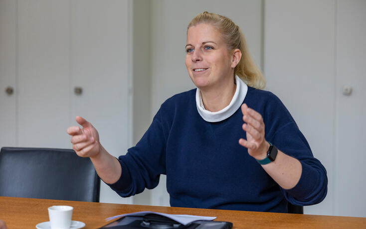 Tina Gautschi in St. Margrethen
