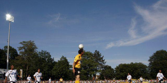 Gegenwärtig spielt der FC Schaffhausen im Stadion Breite (Archiv)
