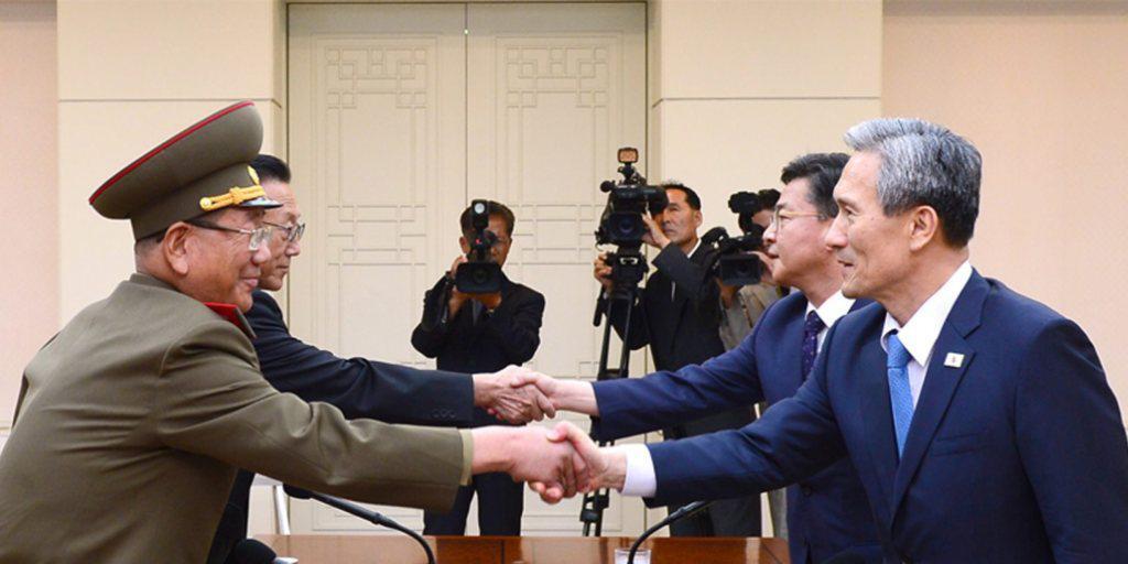Die ersten Gespräche zwischen den beiden Koreas seit einem Jahr sollen am Sonntagnachmittag fortgesetzt werden.
