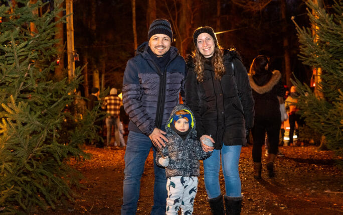 Nikolaus im Walde, Schellenberg (07.12.2024)