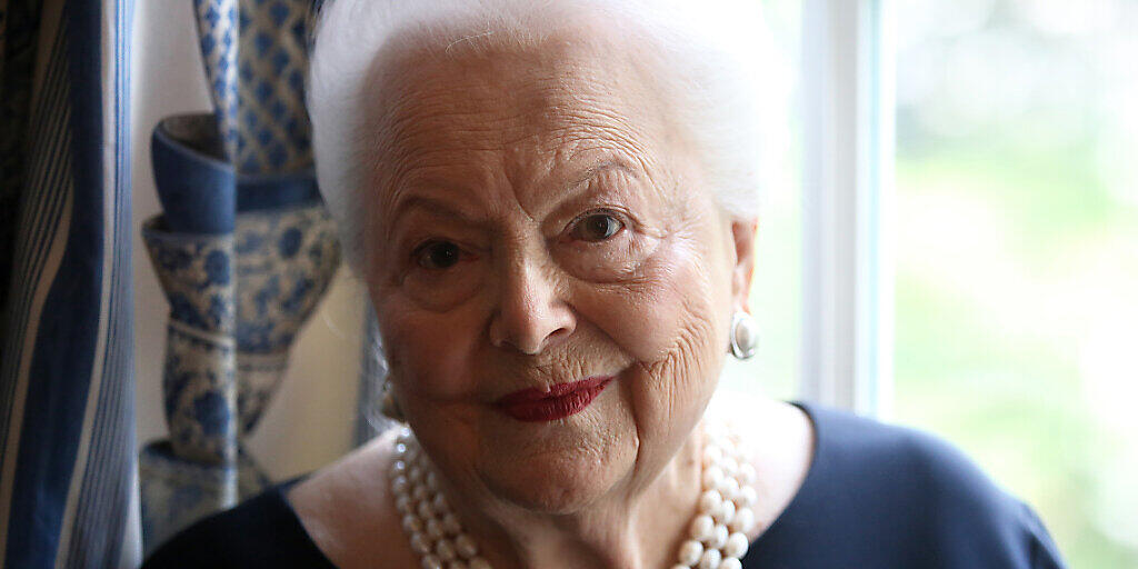 Die Schauspielerin Olivia de Havilland wurde bekannt durch ihre Rolle als Melanie Hamilton im Südstaatenepos "Vom Winde verweht" (1939). (Bild von 2016)