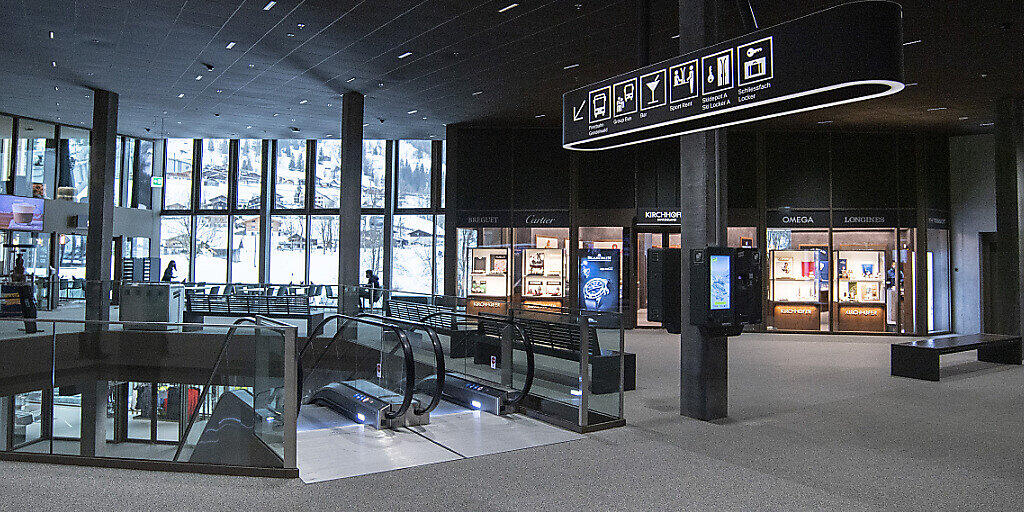 Das neue Terminal des Eiger Express ähnelt einem Flughafen.