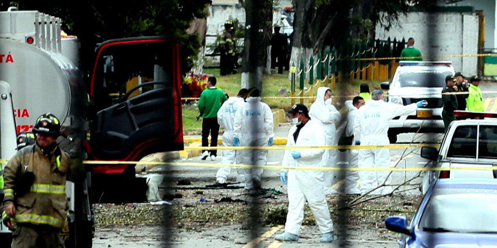 Bei der Autobomben-Explosion an einer Polizeischule in der kolumbianischen Hauptstadt Bogotà  kamen am vergangenen Donnerstag 21 Menschen ums Leben.