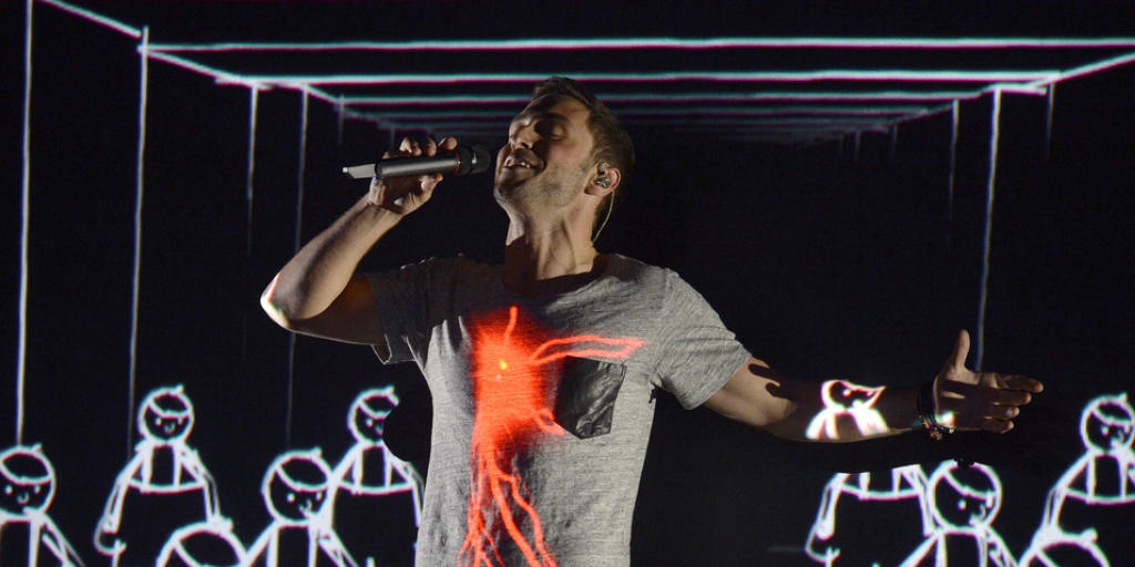 Der Schwede Måns Zelmerlöw gilt als Favorit für den diesjährigen Eurovision Song Contest - auch wegen seines spektakulären Bühnenbilds