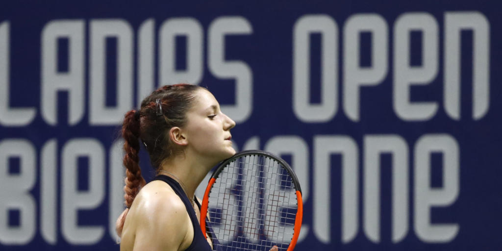 Rebeka Masarova hintersinnte sich zuweilen gegen Annika Beck