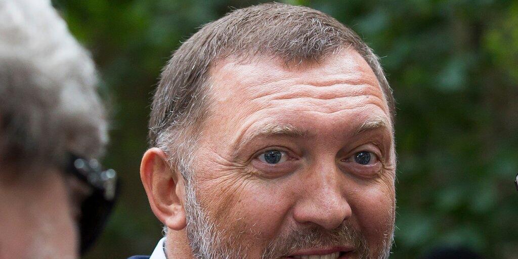 Die USA haben Sanktionen gegen Unternehmen im Besitz des russischen Oligarchen Oleg Deripaska gelockert - Strafmassnahmen gegen ihn persönlich bleiben allerdings in Kraft. (Archivbild)