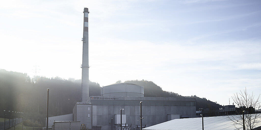 2,3 Prozent mehr Strom: Das Kernkraftwerk Mühleberg hat im letzten vollständigen Betriebsjahr vor der Stilllegung die Stromproduktion gesteigert. (Archiv)