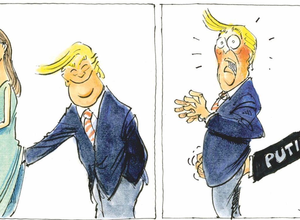 Mit dieser Karikatur hat der "Tages-Anzeiger"-Zeichner Felix Schaad den "Nebelspalter"-Publikumspreis gewonnen. (zVg) Mit dieser Karikatur hat der "Tages-Anzeiger"-Zeichner Felix Schaad den "Nebelspalter"-Publikumspreis gewonnen. (zVg)