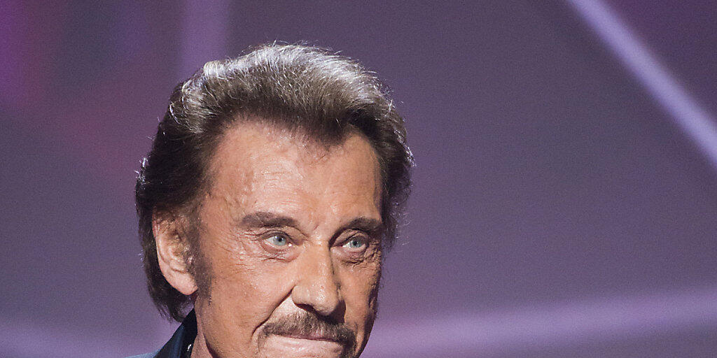 Der französische Rockstar Johnny Hallyday ist tot. Er starb an Lungenkrebs. (Archivbild)