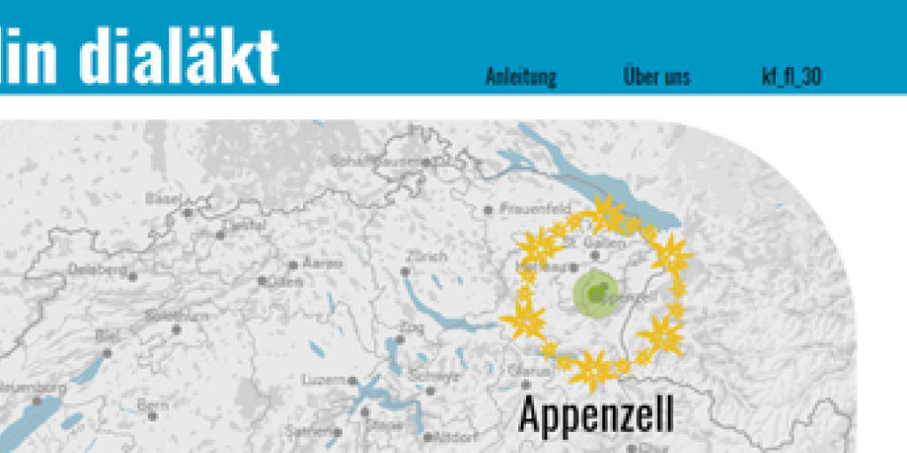 Je besser man ein Hörbeispiel verortet, desto mehr Punkte gibt es im Dialekt-Spiel.