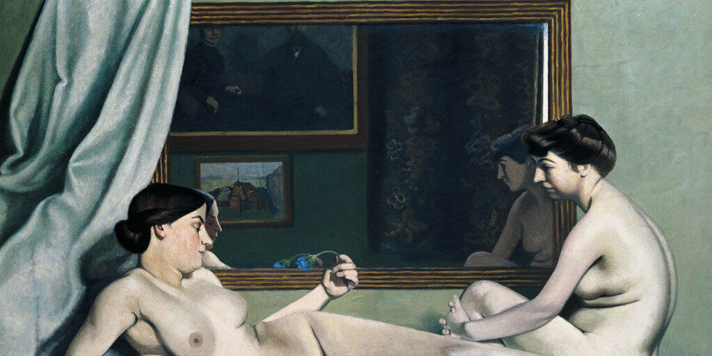 Félix Vallottons Gemälde "Le repos des modèles" ist vom 24. Februar bis 17. Juni 2018 in der Ausstellung "Women" im Kunst Museum Winterthur / Reinhart am Stadtgarten zu sehen.
