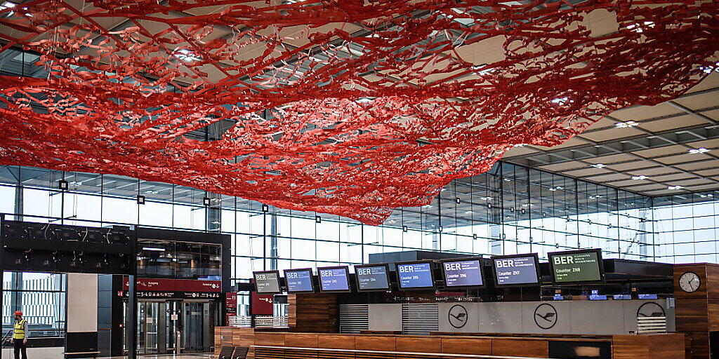 Sollte eigentlich im Jahr 2011 aufgehen: Der Terminal 1 des neuen Berliner Flughafens BER im Süden der deutschen Hauptstadt. (Archivbild)