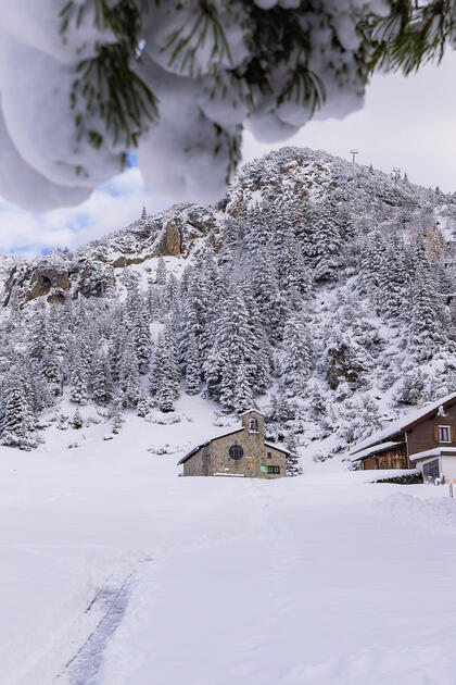 Der erste Schnee in Malbun und Steg