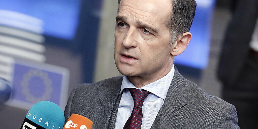 Die EU-Aussenminister haben eine Grundsatzentscheidung für eine neue EU-Marinemission zur Überwachung des Waffenembargos gegen Libyen beschlossen. Dies sagte der deutsche Aussenminister Heiko Maas am Montag in Brüssel. Die EU-Aussenminister haben eine Grundsatzentscheidung für eine neue EU-Marinemission zur Überwachung des Waffenembargos gegen Libyen beschlossen. Dies sagte der deutsche Aussenminister Heiko Maas am Montag in Brüssel.